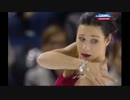 アリーナ・レオノワ フィギュア スケートカナダ FS(2014.11.2) ロシア語実況