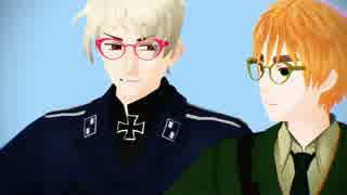 【APヘタリアMMD】眼鏡な普と英メインでMAD HEAD LOVE