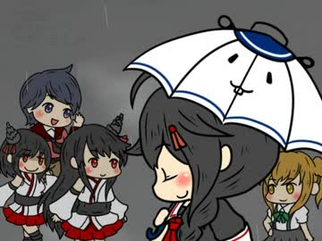 【手書き艦これ】時の雨
