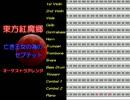【東方自作アレンジ】亡き王女の為のセプテット【オーケストラ】