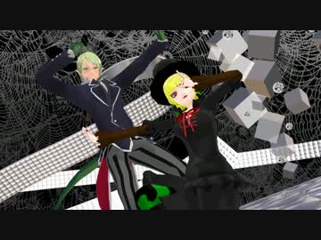 【MMD鬼徹】脳漿炸裂EU夫妻【地獄極楽大運動会2014】