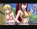 フェアリーテイル　ルーシィとエルザの水着