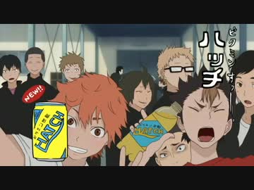 烏野高校排球部で某ビタミン炭酸飲料CM【手描きハイキュー!!】