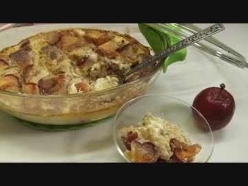 【389作】シナモンアップルクラフティ作ってみた【お菓子作成】