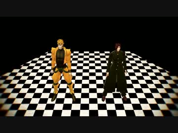 【MMDジョジョ】DIO様と花京院とMrs.Pumpkinの滑稽な夢