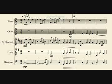 赤いやねの家 木管五重奏 ニコニコ動画