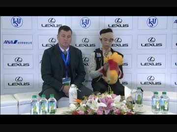 羽生結弦 2014 CoC FS (会場音 キスクラ訳付き)