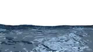 【MMD】水中から登場１