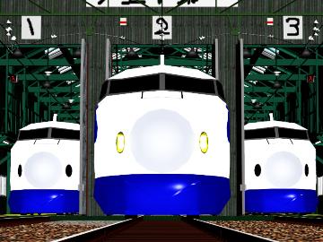 「MMD」D51式0系新幹線配布