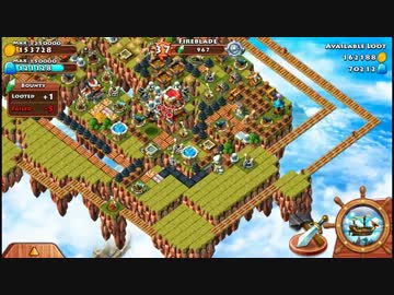 島を切るゲーム【004】対戦 LV44 vs. Solskyddskram, Fireblade, Limrit Second