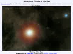 2014年 11月1日 ｢翌日の火星｣-Astronomy Picture of the Day