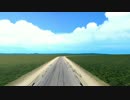 【MMD】GS付近の道路を走ってみるテスト