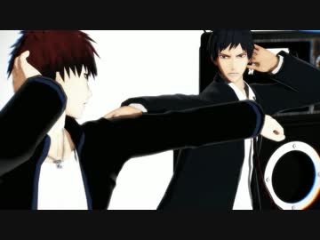 【MMD】二人でMAD HEAD LOVE踊ってもらいました【黒バス】