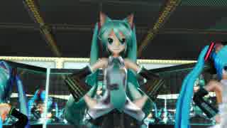 【MikuMikuDance】ミクさんたちで『ねこみみスイッチ.』【HD・60fps】