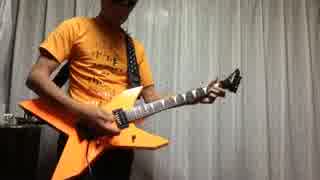 アースシェイカーのearthshakerを弾いてみた。自作ギター
