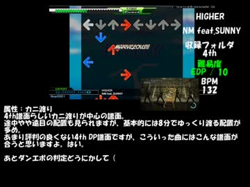 DDRのDPおすすめ譜面を紹介する動画 Part5
