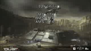 DUST514 Uprising 1.9 武器射程まとめ