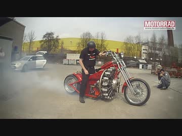 星型エンジンバイク