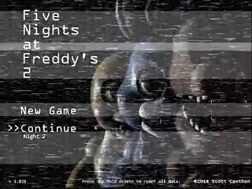 【実況】またも深夜警備員のバイトが怖すぎるFive Nights at Freddy's2：01