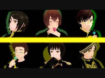 【APヘタリアMMD】日印泰香澳台で虎視眈々full