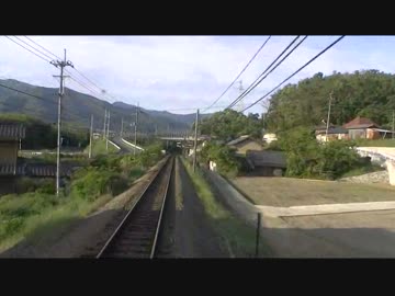 【前面展望】貞光ー穴吹【徳島線･Vol.3】