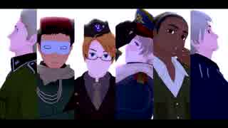 被害妄想冷凍男子【APヘタリアMMD】