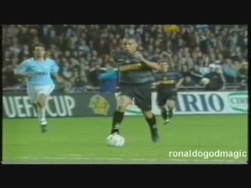 【サッカー】ロナウド vs ラツィオ【1998UEFAカップ決勝】