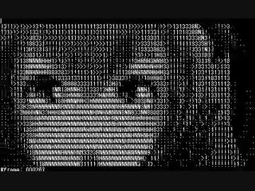【3DS対応】「ぶれないアイで」をアスキーアート動画にしてみた。