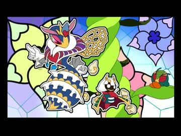 【手描き】カービィ達にパッパラ踊ってもらった【星のカービィ】