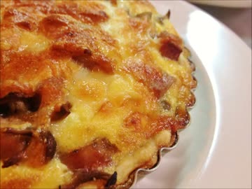 【缶詰料理祭】ハーシーとスパムでキッシュ焼いたよ！【2種】