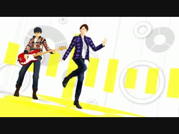 【MMDHQ!!】及川さんと飛雄ちゃんでハッピーシンセサイザ