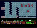 PCエンジン版 レミングス Taxingの17ステージ目