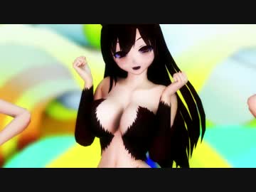 【東方MMD】  狐寅狼狸兎 狼加入版　タイトル名変更