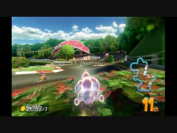 【マリオカート8】いなのちゃんDLCフレンド杯　１GP目【愛の戦士視点】