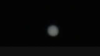 望遠鏡で撮影した木星