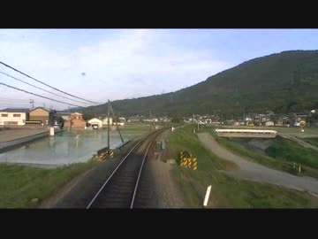 【前面展望】山瀬ー鴨島【徳島線･Vol.5】