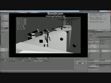 blenderで作った単純な物理的ゲーム【BGE】