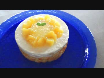 【作ってみた】桃のムースケーキ【缶詰料理祭】