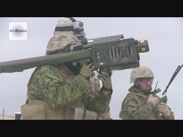 ターゲットドローンを標的としたFIM-92 スティンガー射撃訓練