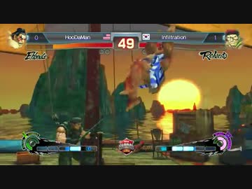 WECG2014韓国予選　Top8ウィナーズ　Infiltration vs HooDaMan
