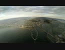 西日の江の島一周飛行 「きまぐれラジコン空撮」
