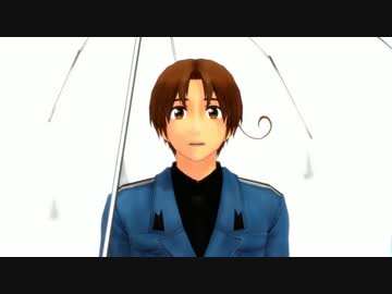 イタちゃんと壊れた傘