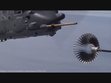 やっぱり難しい。V-22 オスプレイの空中給油失敗シーン