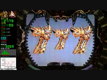 【パチンコ実機】 CR牙狼魔戒閃騎鋼XX　RUSH3回目