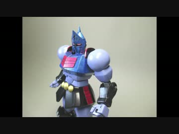 【ガンプラ】HGギャンを英国超人風に改造してみた【作ってみた】