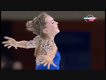 エレーナ・ラジオノワ フィギュア エリック・ボンパール杯 FS(2014.11.22)