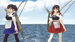 【MMD艦これ】赤城×加賀でLOVE&JOY