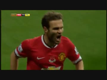 マンチェスター U vs クリスタル・パレス ハイライト