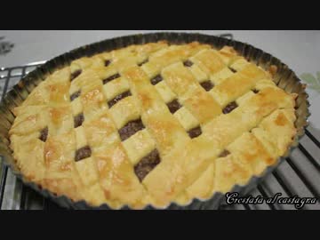 【缶詰料理祭】マロンクリームのクロスタータ