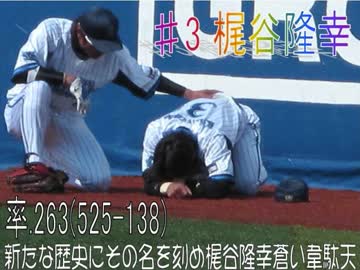 横浜DeNAベイスターズ ２０１４年打率ランキング.wmv